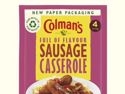 Mondi and Unilever serve up aluminium-free paper-based packaging for Colman’s Meal Makers