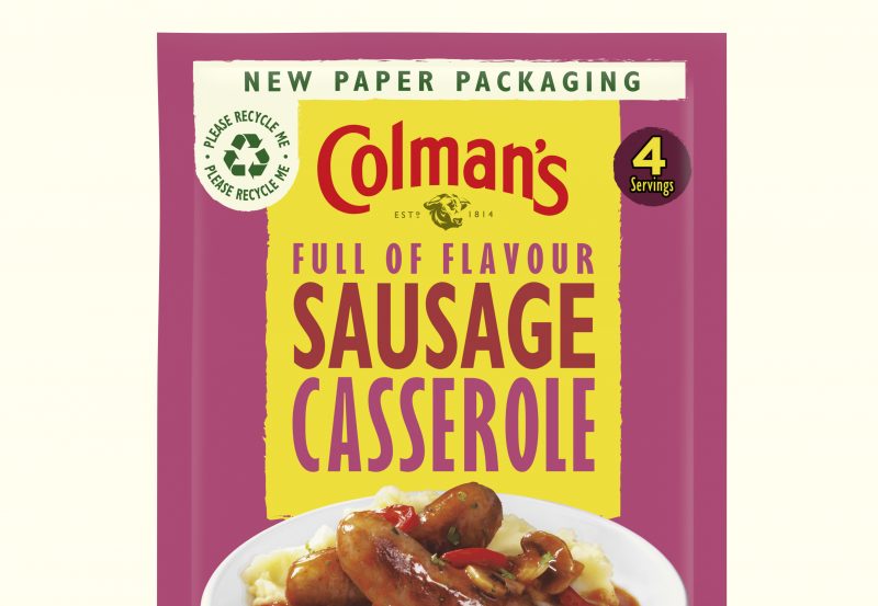 Mondi and Unilever serve up aluminium-free paper-based packaging for Colman’s Meal Makers