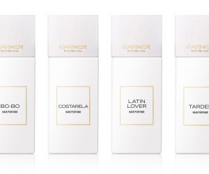 Mediterranean fragrances for hair with sustainable wooden caps