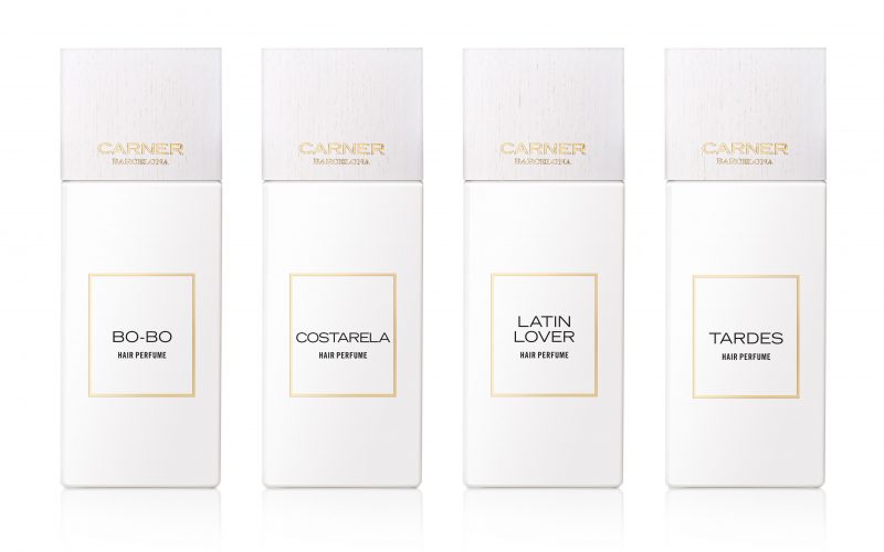 Mediterranean fragrances for hair with sustainable wooden caps