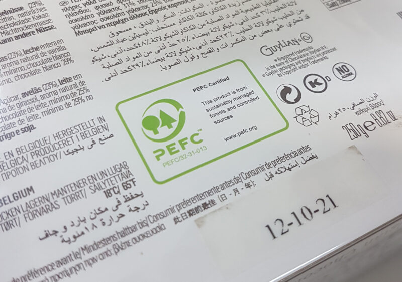 Expert advice from Metsä Board helps Guylian with the PEFC™ certification