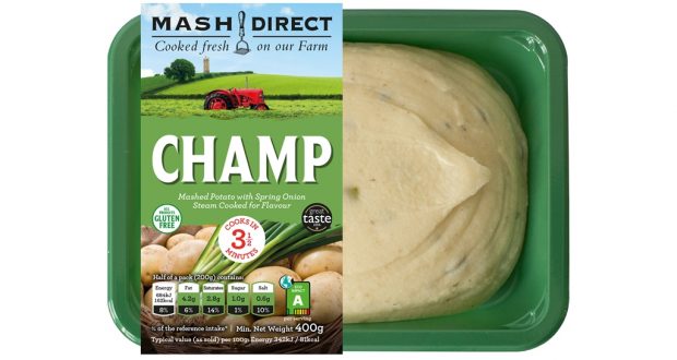 Mash Direct encourages customers to buy more sustainably with innovative eco-scored packaging