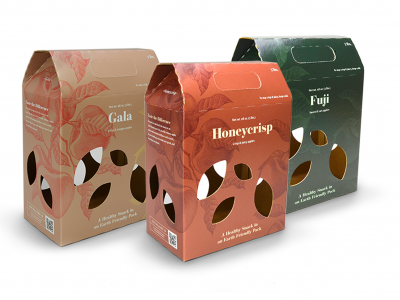 Graphic Packaging International’s award winning Producepack™ reduces apple defects by 15% for Belleharvest