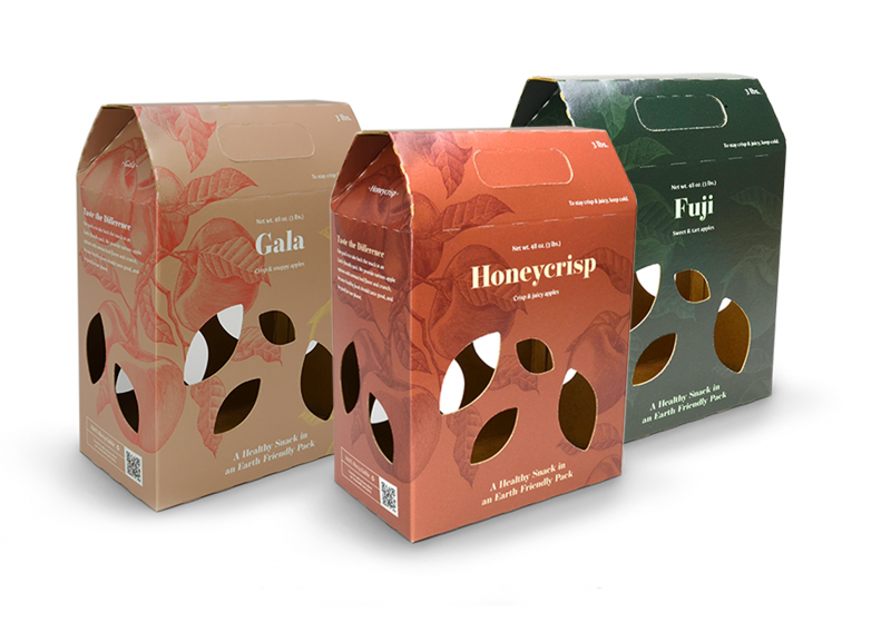 Graphic Packaging International’s award winning Producepack™ reduces apple defects by 15% for Belleharvest