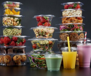 Celebration Packaging launches 100% recyclable rPET foodservice packaging range at lunch!