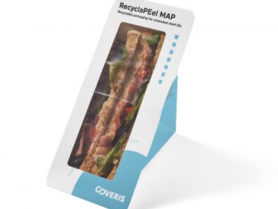 Coveris targets European food-on-the-move market with RecyclaPEel MAP sandwich skillet
