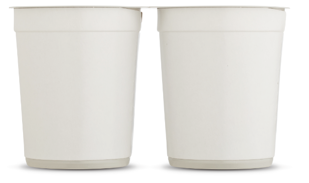 Sustainable rPET cups for school milk