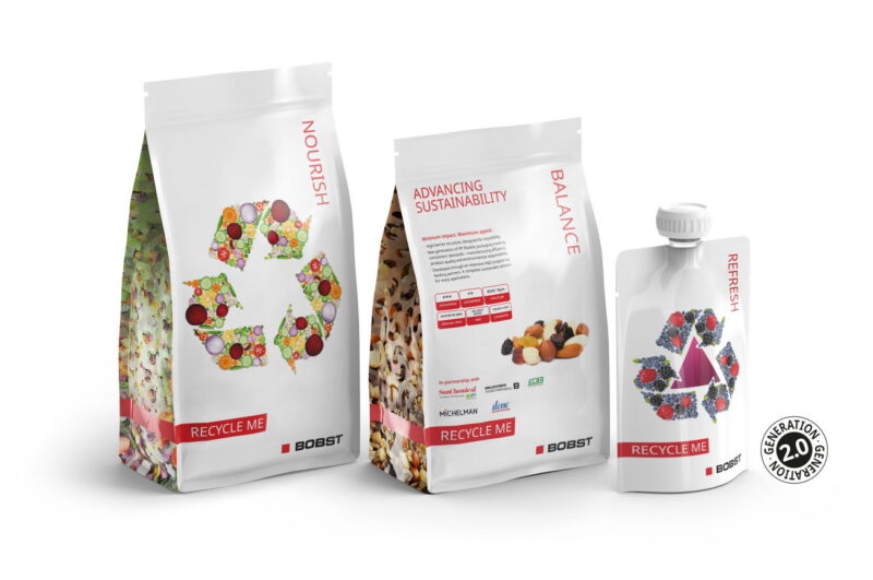 BOBST and project partners launch ‘Generation 2.0’ samples of high barrier flexible packaging solutions designed for recyclability