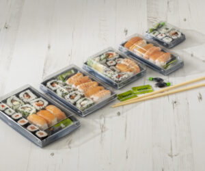New Luxifood™ sushi pack from Sharpak brings unique advantages to the food-to-go market