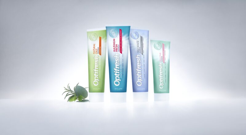 Albéa Group and Oriflame strengthen their long-standing partnership with the global relaunch of the toothpaste range Optifresh