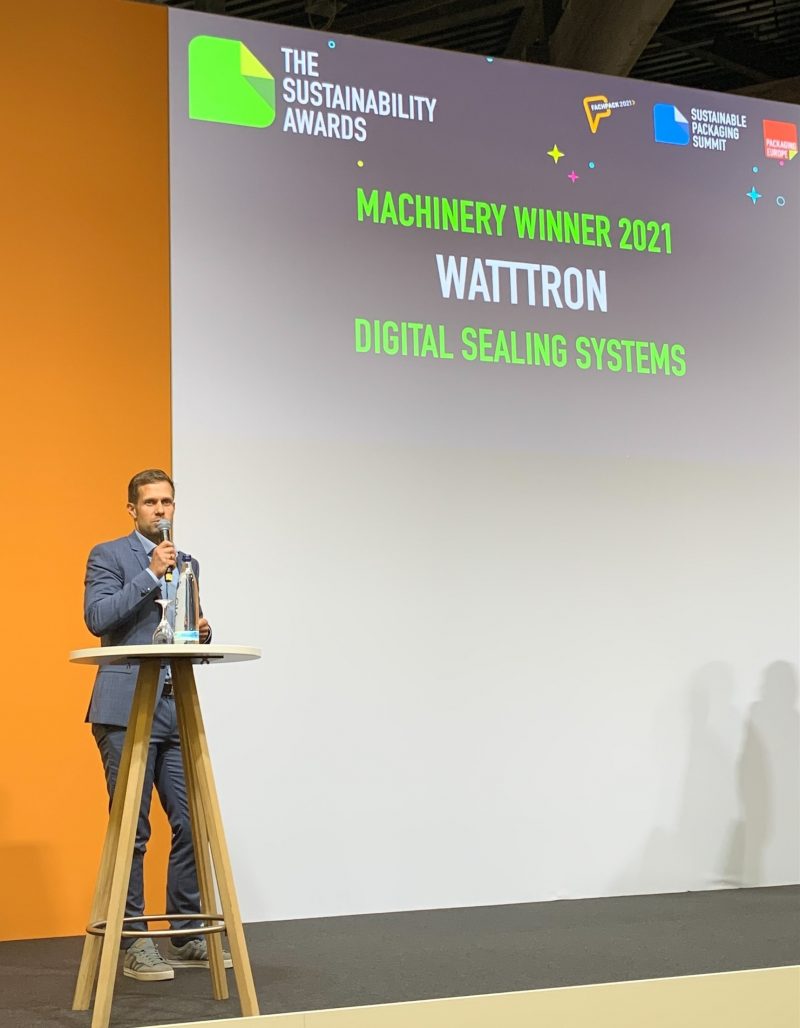 watttron wins the Sustainability Award 2021
