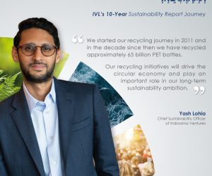 Indorama Ventures launches its 10th annual Sustainability Report celebrating a decade of PET recycling and carbon reduction milestones
