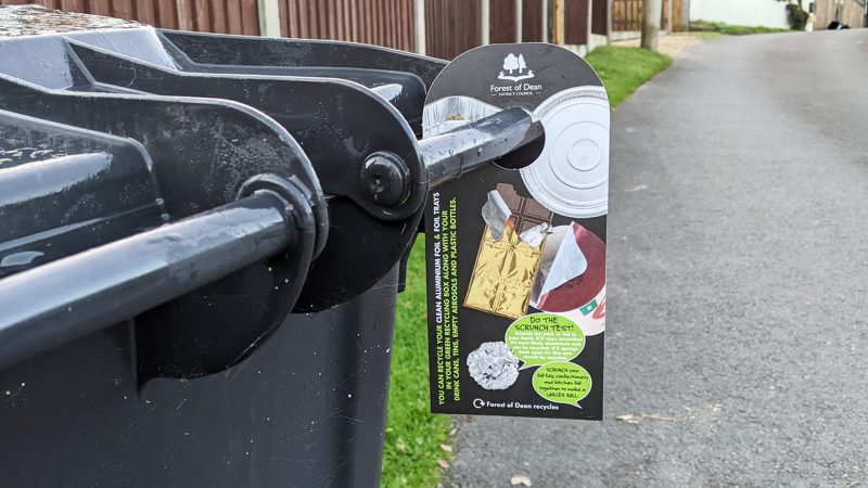 Creative campaign encourages residents to recycle aluminium foil