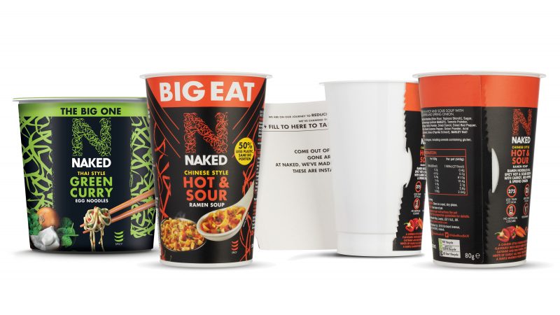 Naked’s BIG EAT has reduced plastic by 50%