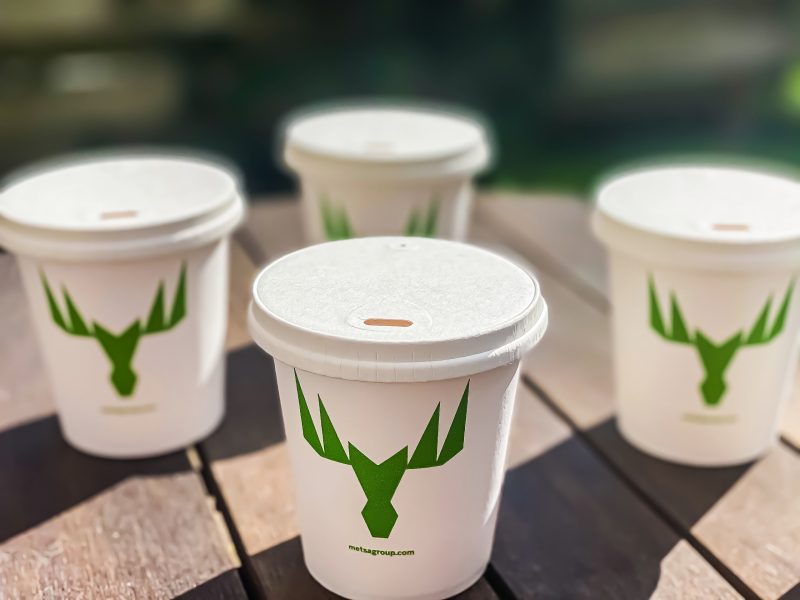 The Paper Lid Company and Metsä Board introduce a 100% recyclable paperboard lid for takeaway beverage cups