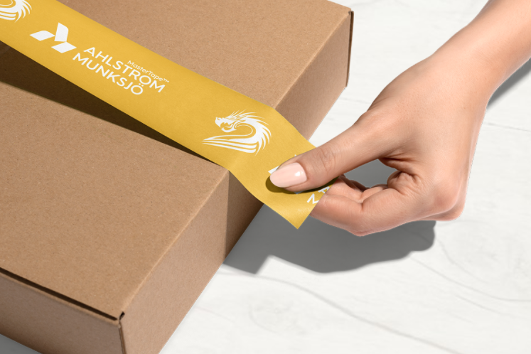 Ahlstrom-Munksjö launches MasterTape™ Pack, a dedicated product range for pressure-sensitive packaging tape applications