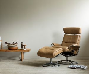 Styropor® Ccycled™ for Stressless® packaging: proven material with reduced carbon footprint for high-end design furniture
