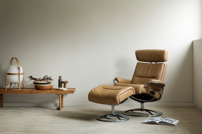 Styropor® Ccycled™ for Stressless® packaging: proven material with reduced carbon footprint for high-end design furniture