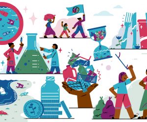 £1.8 million for creative campaigns to tackle plastic pollution in sub-Saharan Africa