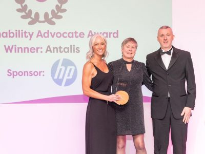 ANTALIS IS RECOGNISED WITH A SUSTAINABILITY ADVOCATE AWARD FOR ITS ENVIRONMENTAL LEADERSHIP