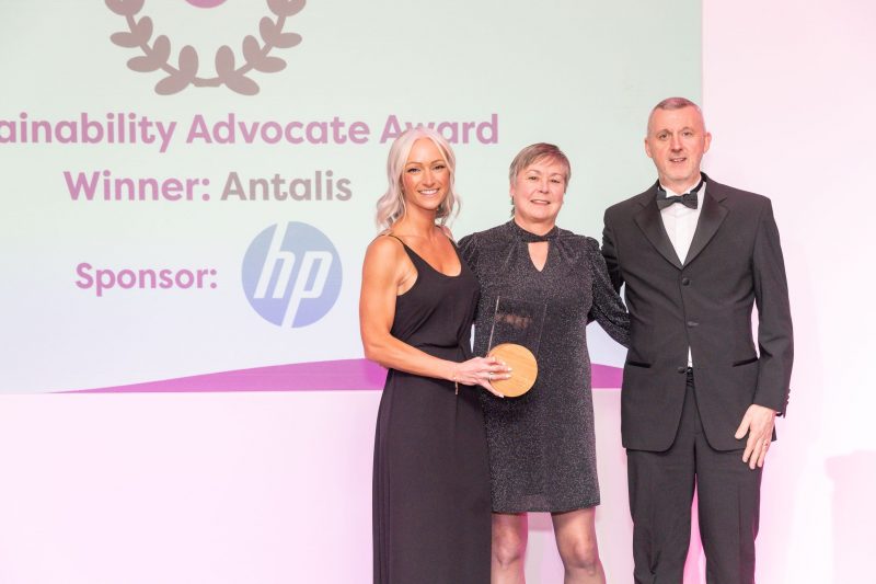 ANTALIS IS RECOGNISED WITH A SUSTAINABILITY ADVOCATE AWARD FOR ITS ENVIRONMENTAL LEADERSHIP