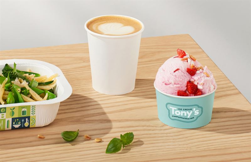 New innovation from Stora Enso minimizes plastic in paper cups to help food service brands meet sustainability targets