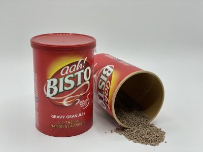 Premier Foods reduces brand’s environmental impact by reducing the height of its Bisto Gravy paperboard drum