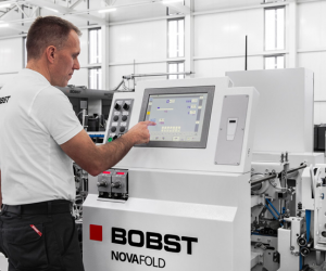 Completing the folding-gluing dream team: BOBST introduces the brand-new NOVAFOLD