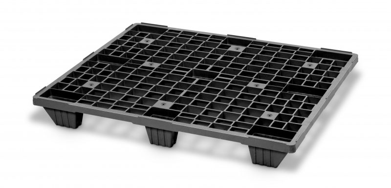 Claim your free nestable plastic pallet sample from Goplasticpallets.com