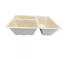 W-Cycle home compostable and RENEWABLE FOOD PACKAGING trays PFA free and with Barriers
