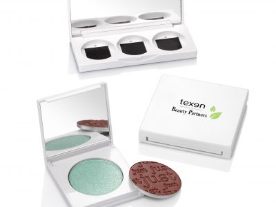 Texen launches a collection of refillable palettes and matching suede pouches