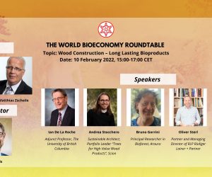 World BioEconomy Forum season opens with a Roundtable on the Bioproducts around us