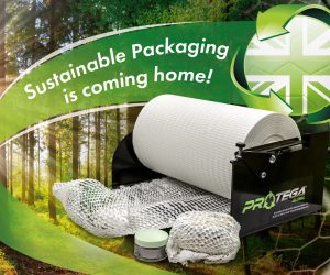 PROTEGA SHOWCASES UNIQUE UK MANUFACTURED PAPER BUBBLE WRAP