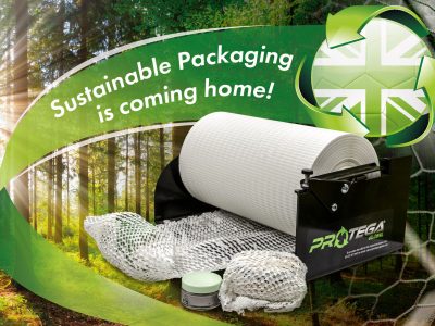 PROTEGA SHOWCASES UNIQUE UK MANUFACTURED PAPER BUBBLE WRAP
