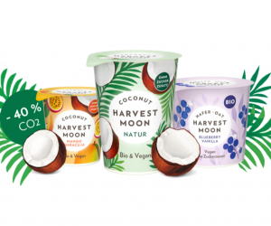 100% r-PET: Harvest Moon and Greiner Packaging create sustainable cup packaging
