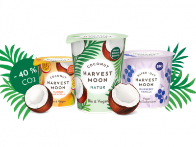 100% r-PET: Harvest Moon and Greiner Packaging create sustainable cup packaging