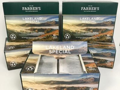 Farrer’s signature Lakeland Special Tea now in 100% biodegradable tea bags