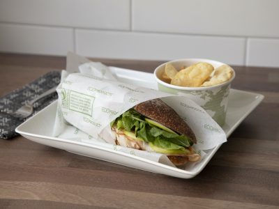 Eco-Products Introduces New Compostable Sandwich Wrap 