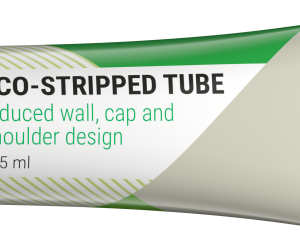 Neopac Introduces “Eco-Stripped” Tube with 30% Less Plastics, Including Slimmed-Down Shoulder & Cap