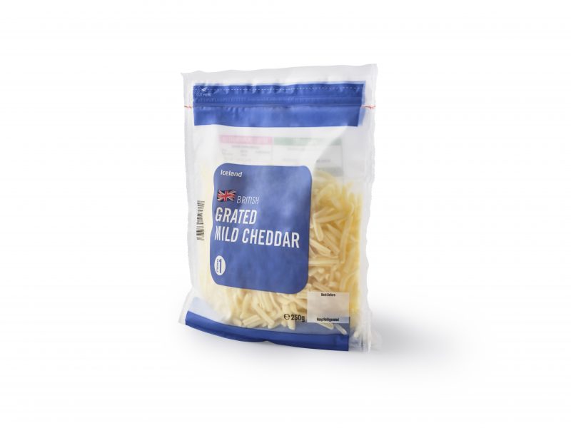 Coveris launch recyclable, reduced plastic cheese packs for Iceland