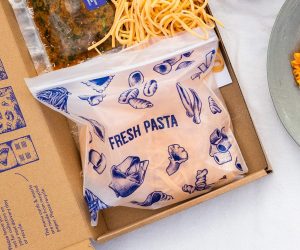 Bags of freshness for home-delivered pasta