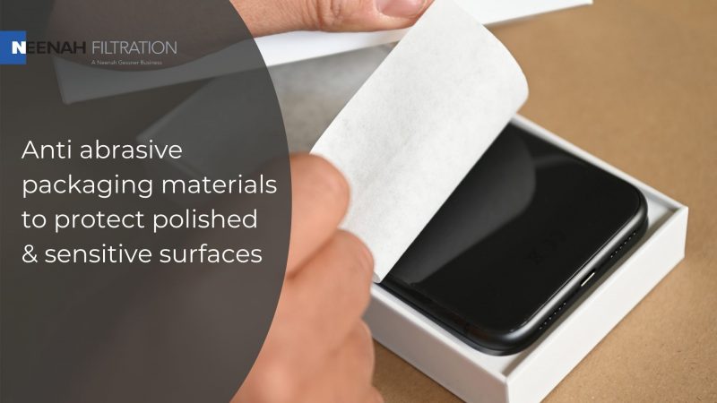 100% cellulose based anti abrasive protection for polished and sensitive surfaces