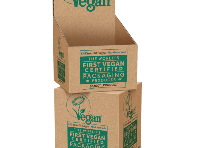 Smurfit Kappa Become First Vegan Certified Packaging Company