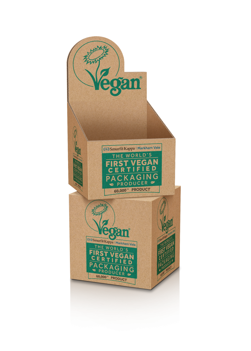 Smurfit Kappa Become First Vegan Certified Packaging Company
