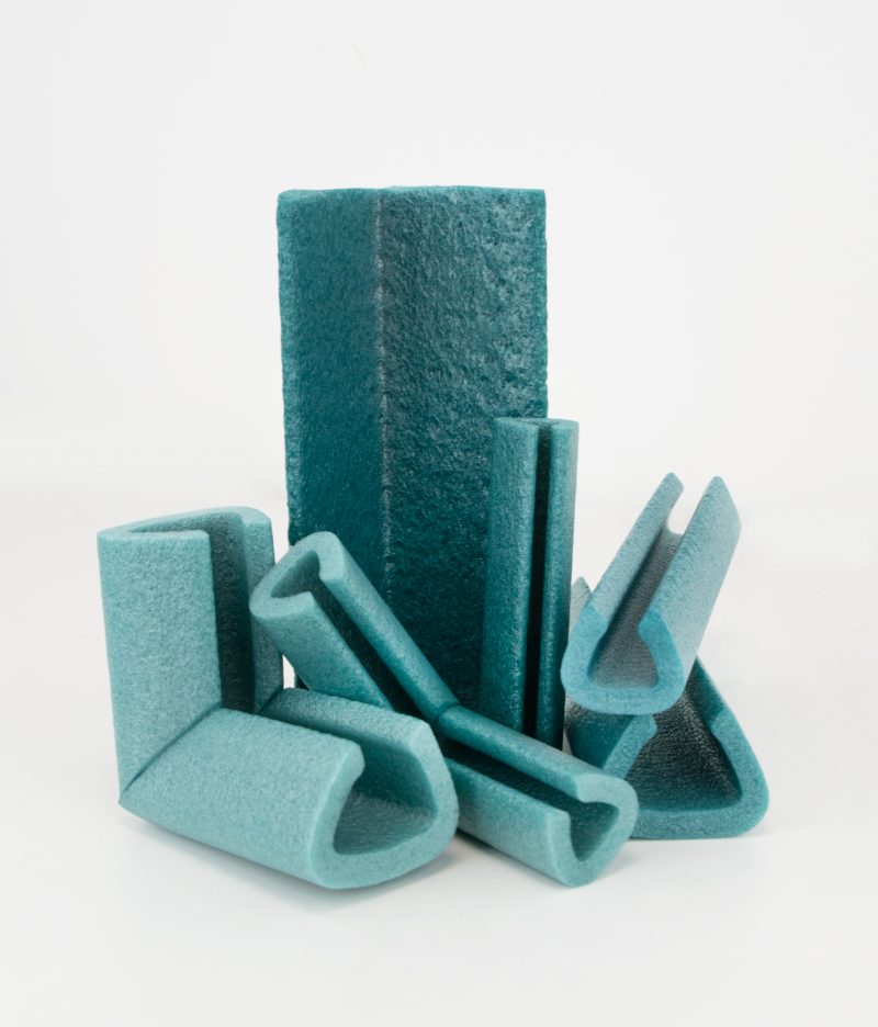 Springpack Launches Eco-Friendly Jiffy Ocean Green Foam Profiles