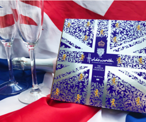 Robinson produce sustainable packaging for Holdsworth’s iconic limited edition Platinum Jubilee chocolates