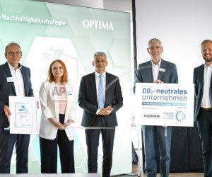 Climate neutrality at German locations in OPTIMA’s anniversary year