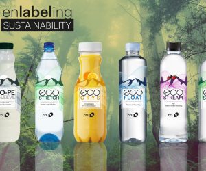CCL Label to showcase labels for megatrends Sustainability, Digitalization and Premiumization