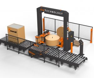 Mondi teams up with EW Technology to launch new machine for paper pallet wrapping