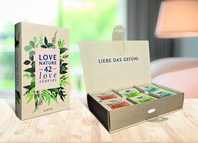 Ritex book packaging sparks new love stories